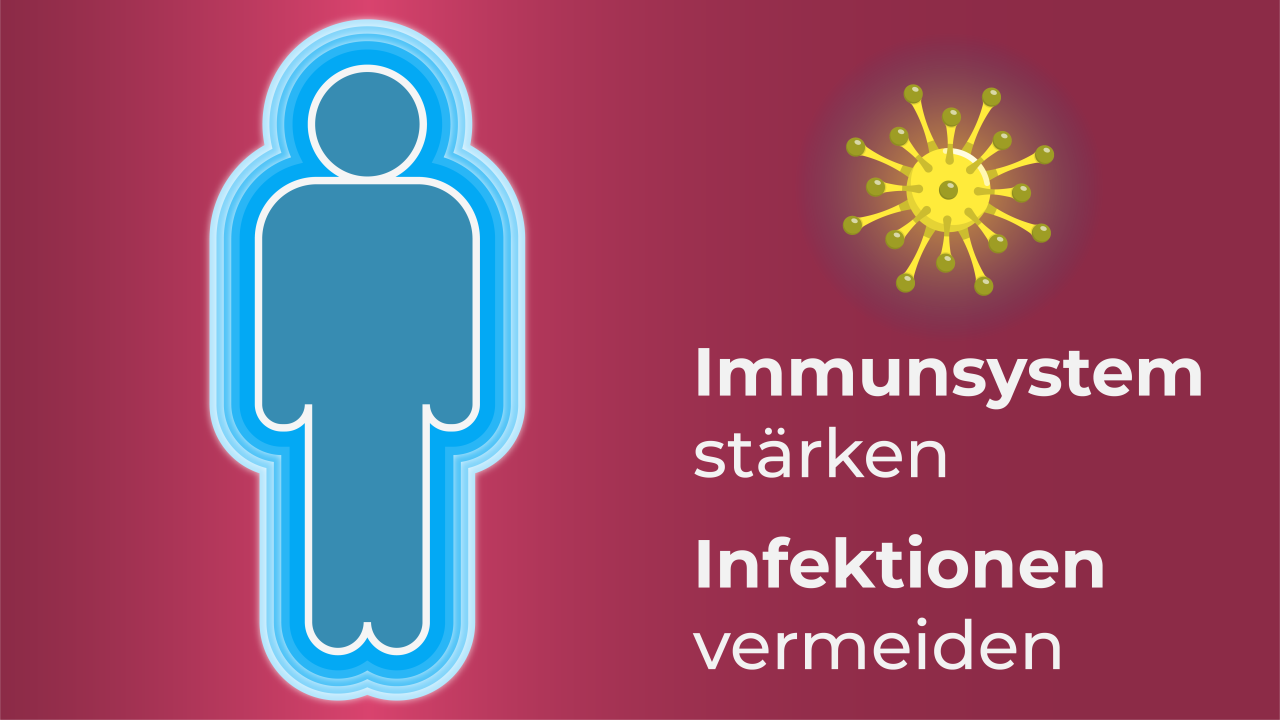 Immunsystem stärken, Infektionen vermeiden
